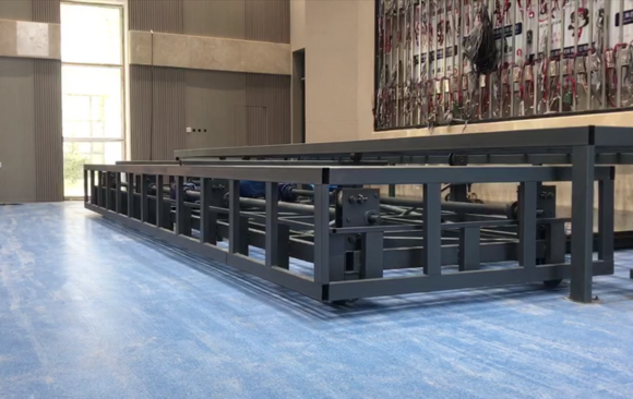 Machinery under the counter