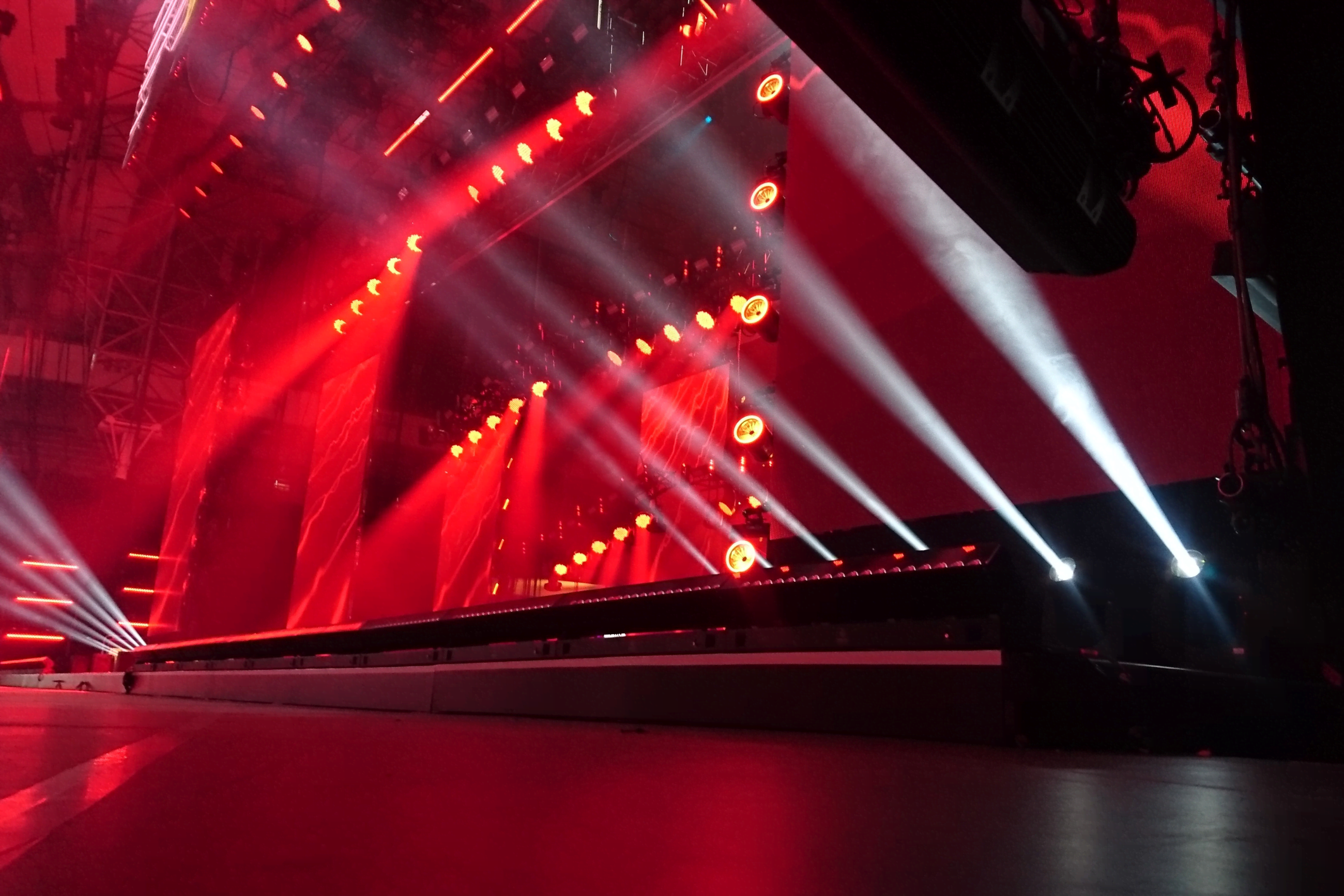 Theatre stage lighting commonly used lighting position design